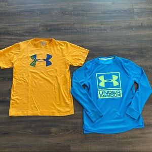 Under Armour Loose Gear Kids Shirt Bundle Youth Medium